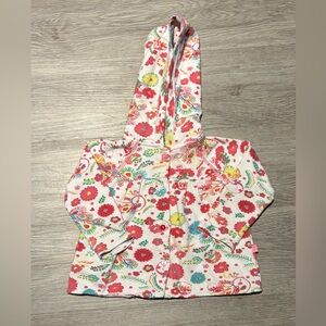 Floral Kids Hooded Jacket